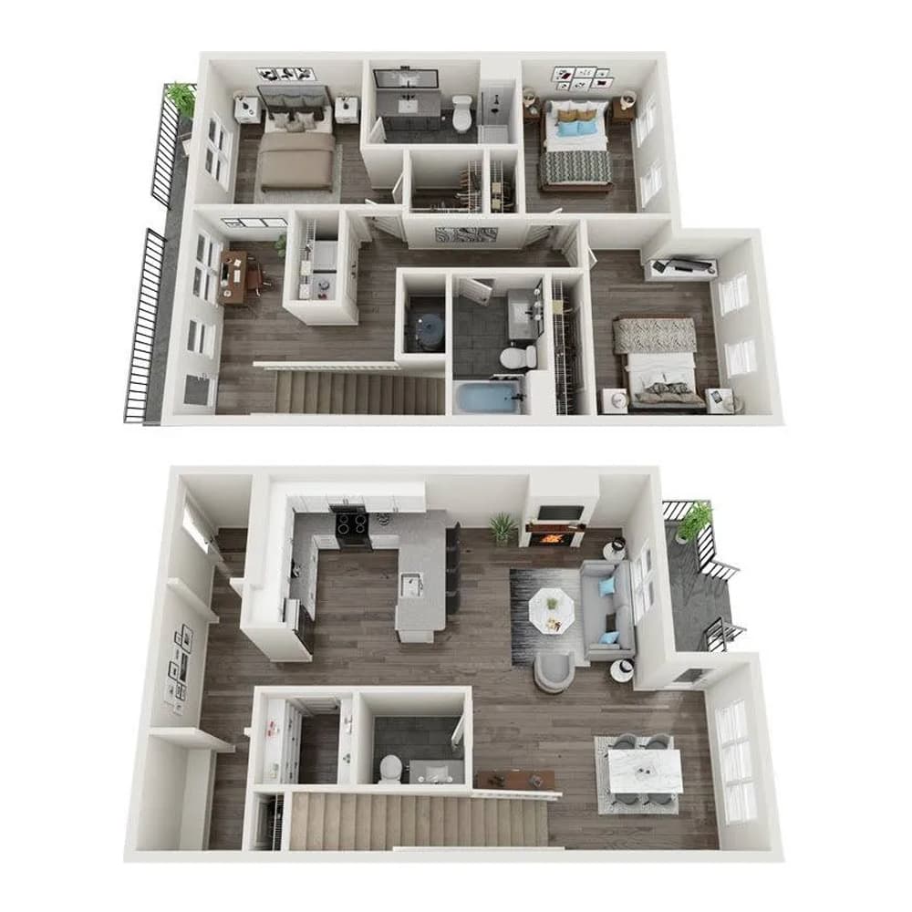 C5-Townhome-3D